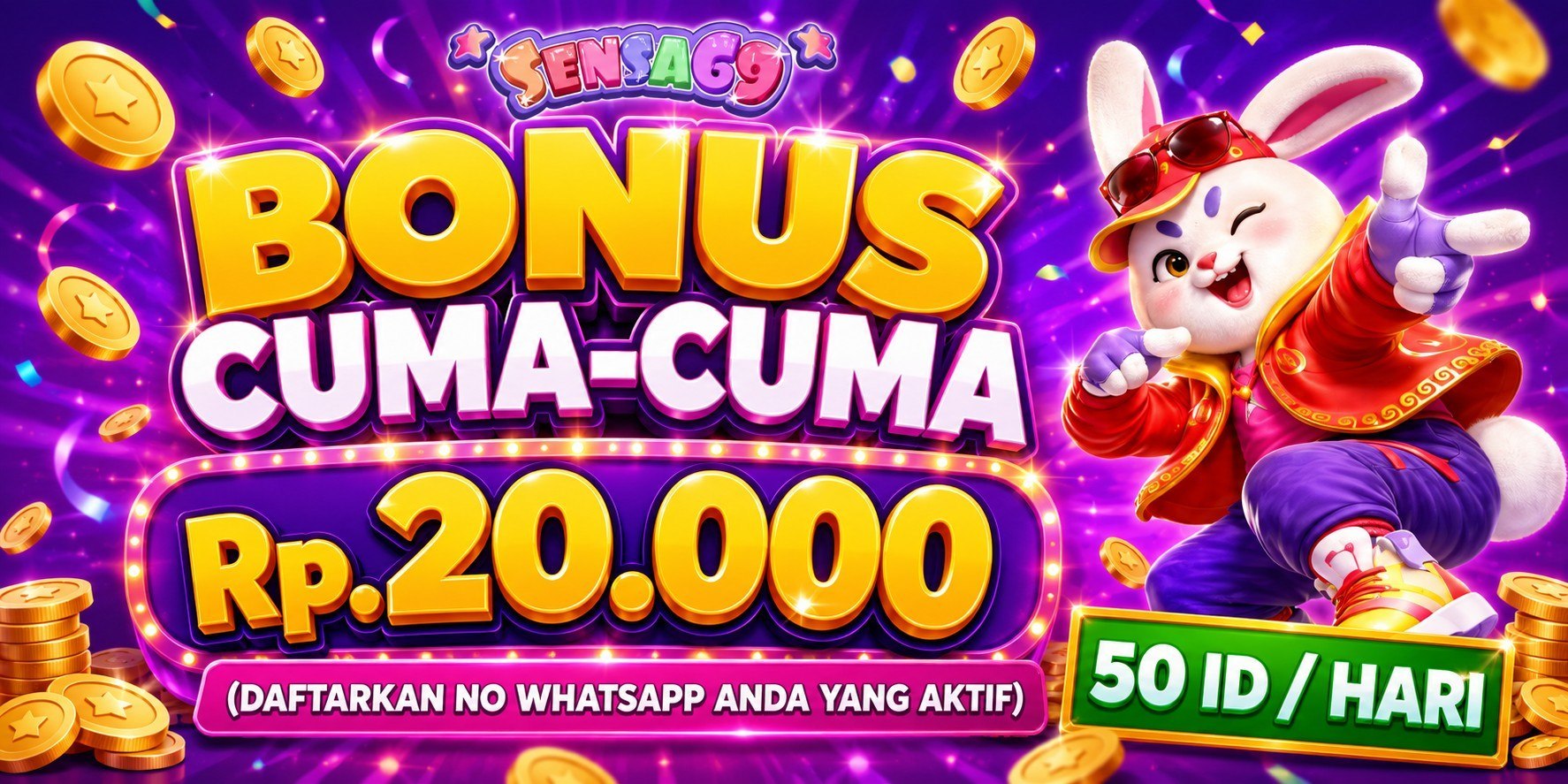 sensa69 bonus cuma cuma